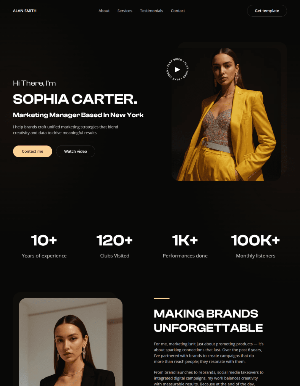 StorySell – Marketing Portfolio Template