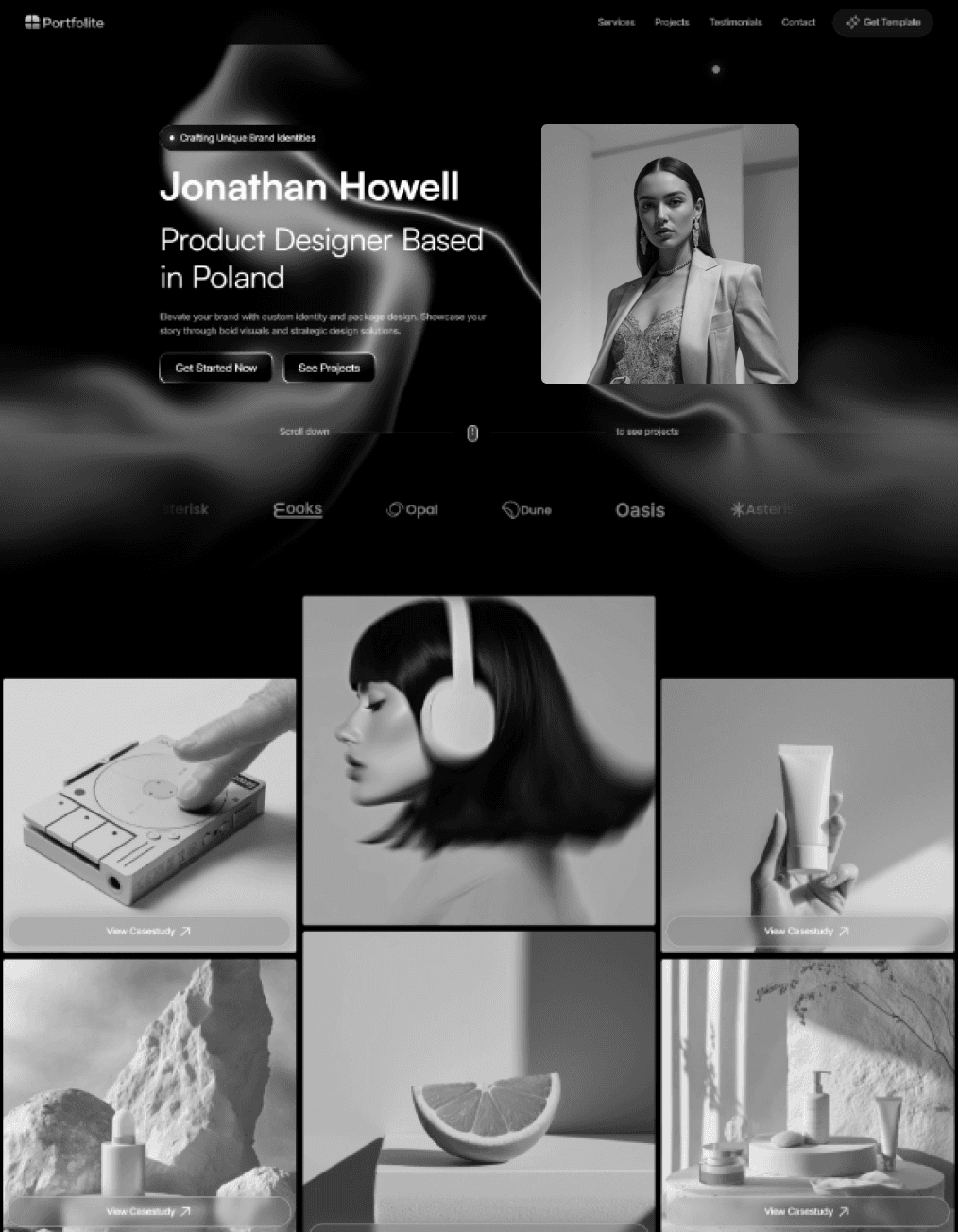 Affinity – Product Designer Portfolio Template