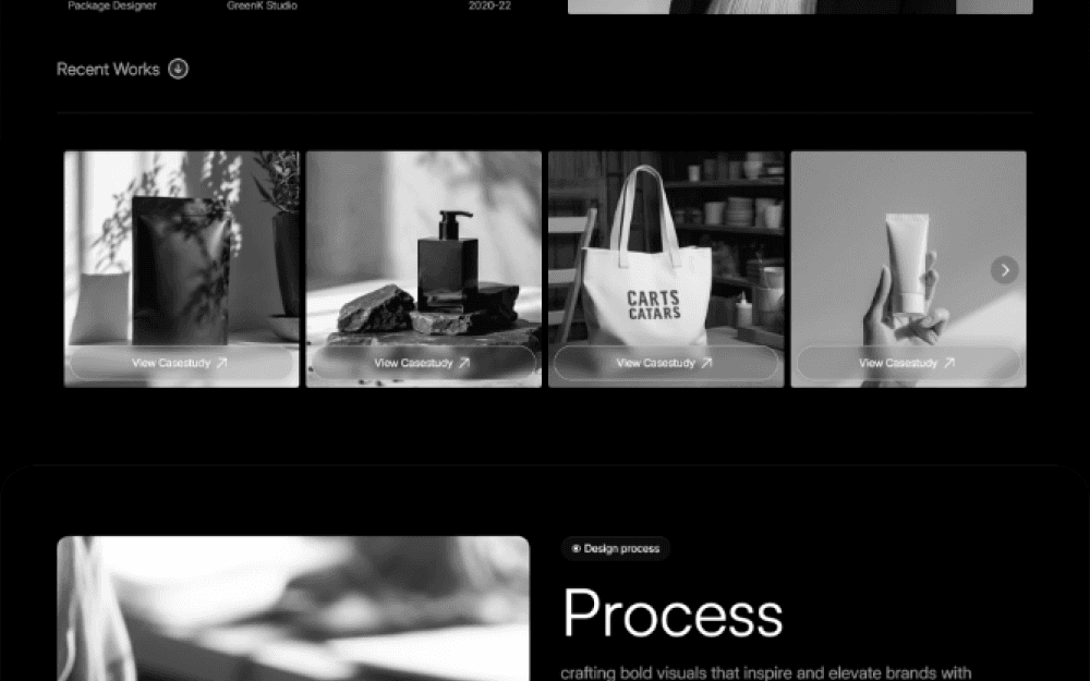 Affinity – Product Designer Portfolio Template gallery image 3