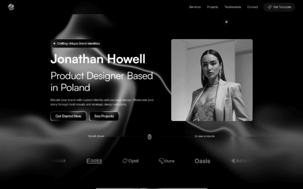 Affinity – Product Designer Portfolio Template gallery image 1