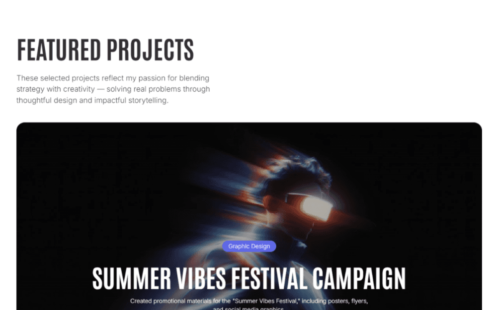 Flowstate – Designer Portfolio Website Template gallery image 4