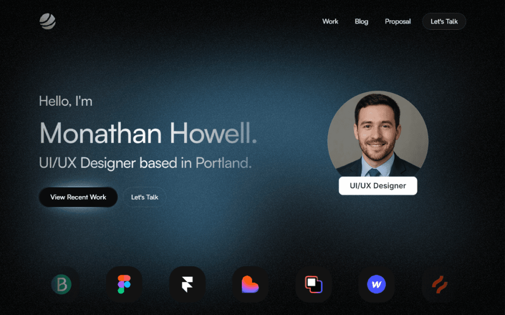 Touchpoint – UX Designer Portfolio Template gallery image 1