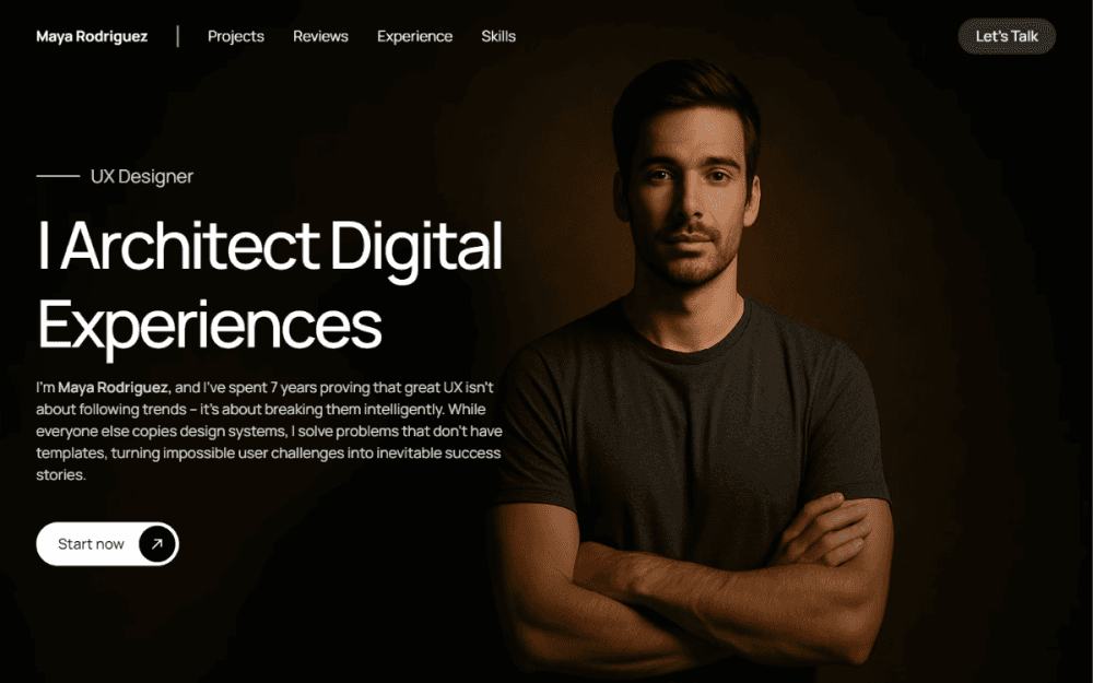 Interplay – UX Designer Portfolio Template gallery image 2