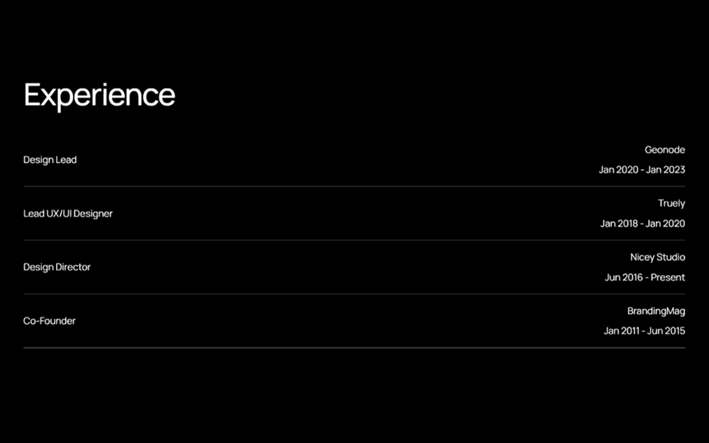 Interplay – UX Designer Portfolio Template gallery image 4